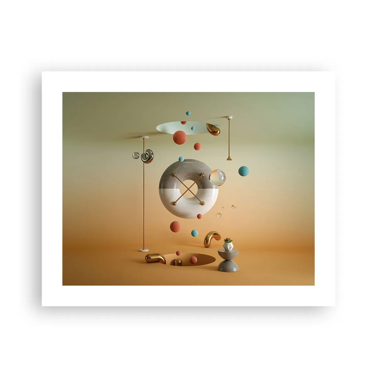 Plakat - Alt kan ske - 50x40 cm