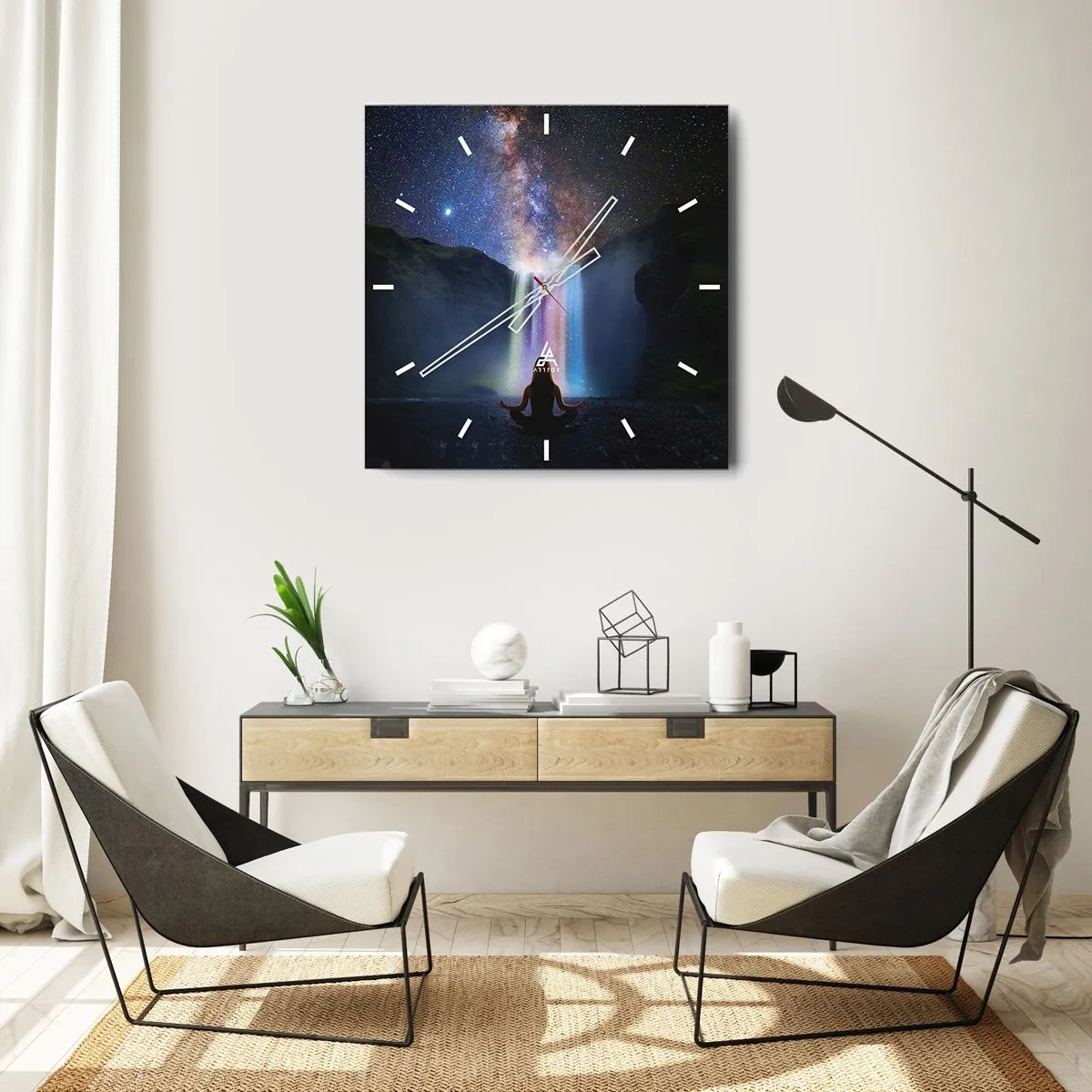 Vægur, Uret - Absolut harmoni - 30x30 cm