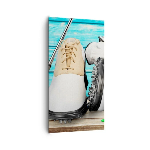 Lærredstryk - Billede på lærred - Alt er klar - 65x120 cm