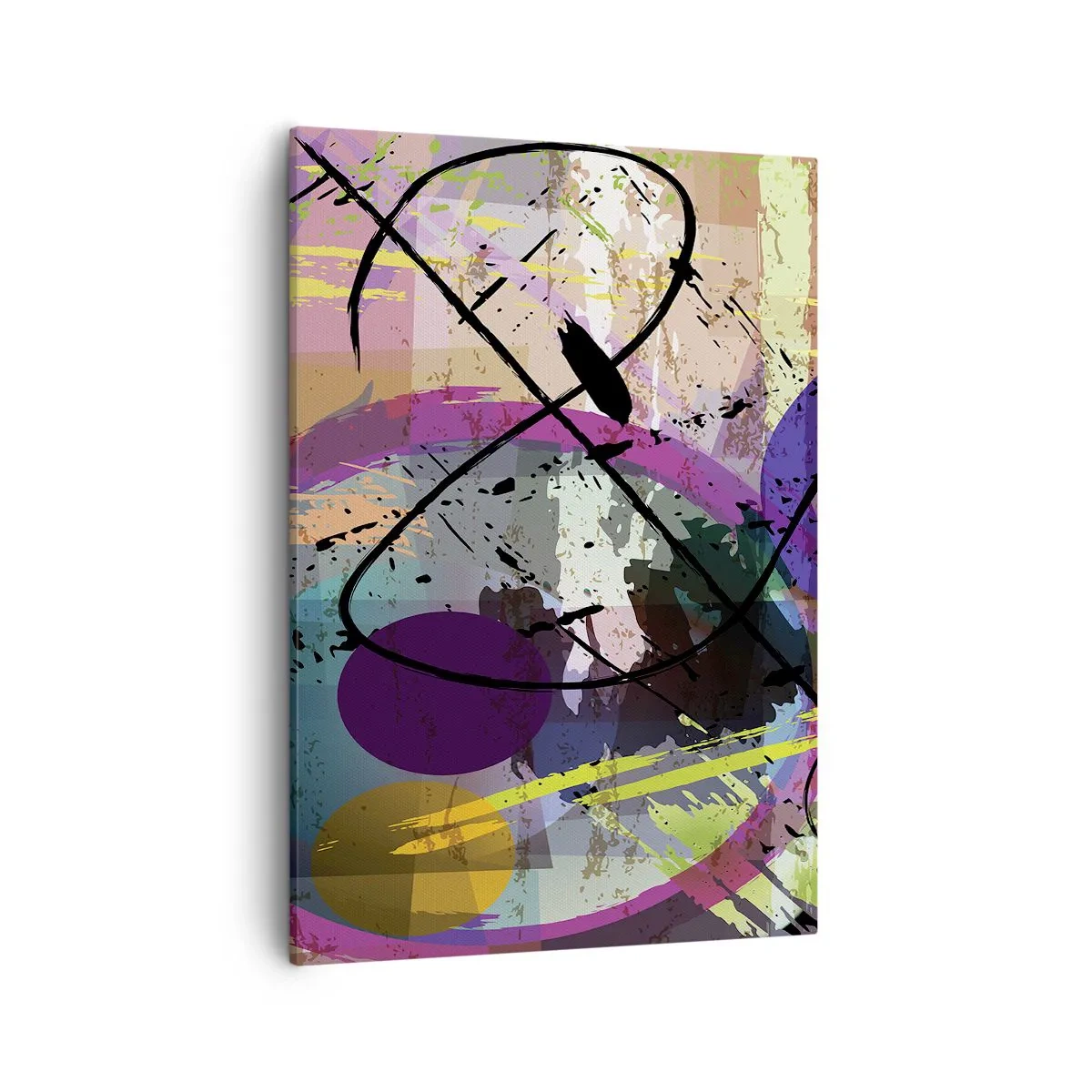 Lærredstryk - Billede på lærred - Kan være lige eller rundt - 50x70 cm