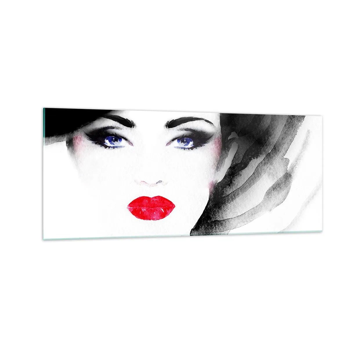 Billede på glas - Afviser og tilkalder - 100x40 cm