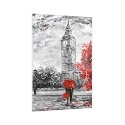 Billede på glas - En spændende dag - 70x100 cm