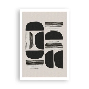 Plakat - Halvhjertede arrangementer - 70x100 cm