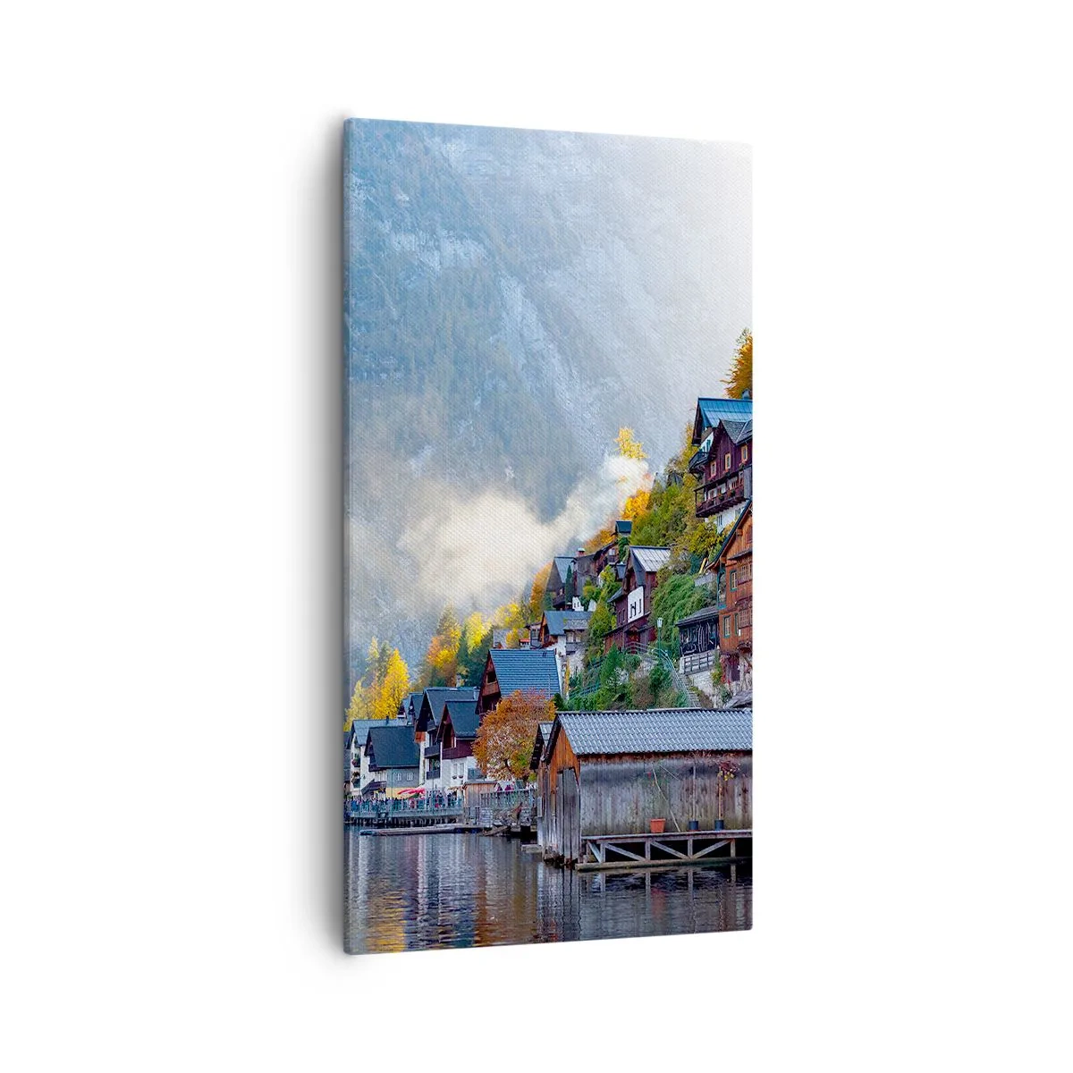 Lærredstryk - Billede på lærred - Alpine climes - 55x100 cm