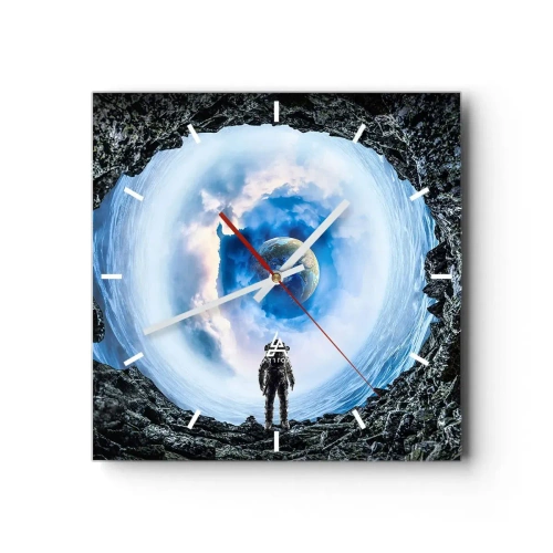 Vægur, Uret - Ikke langt hjemmefra - 30x30 cm