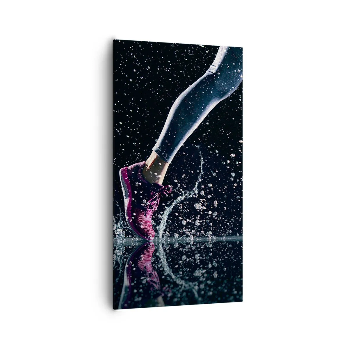 Lærredstryk - Billede på lærred - Så meget som du kan - 65x120 cm