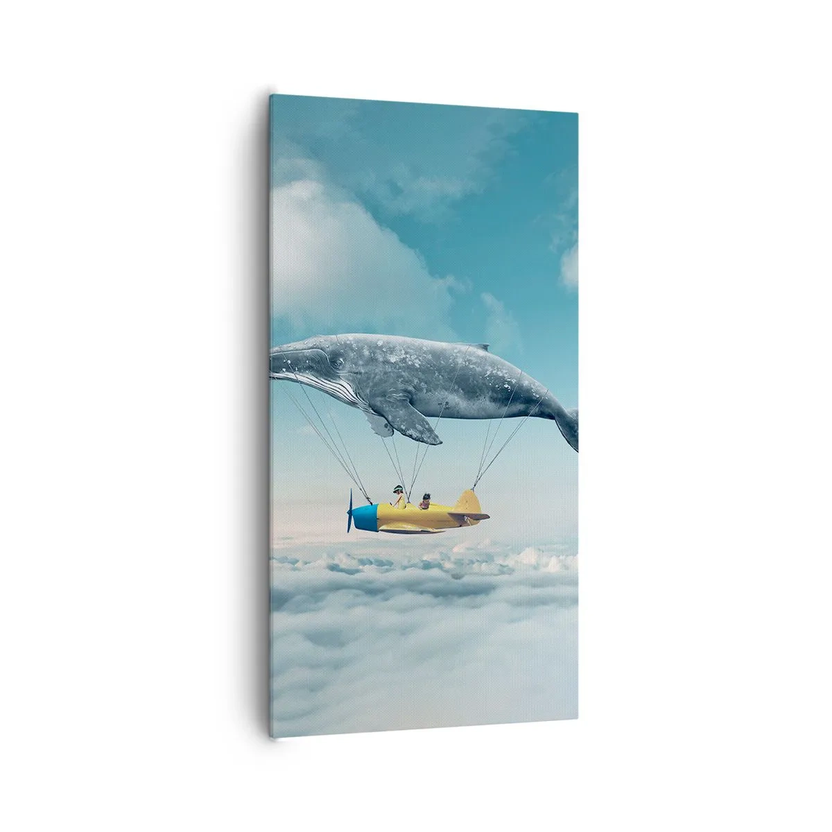 Lærredstryk - Billede på lærred - Hvorfor ikke? - 65x120 cm