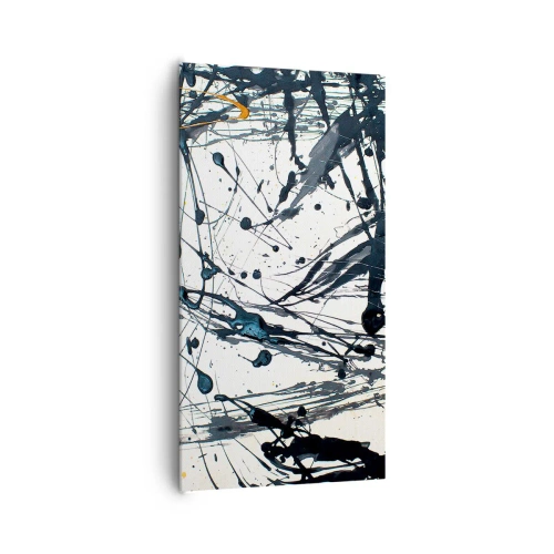 Lærredstryk - Billede på lærred - Med eller uden fornuft? - 65x120 cm