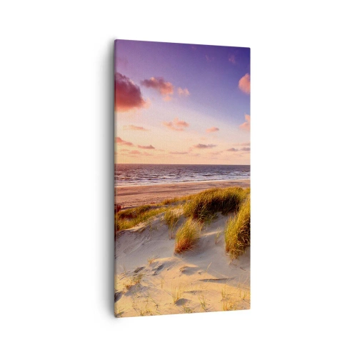 Lærredstryk - Billede på lærred - Luften dufter allerede af sommer - 55x100 cm