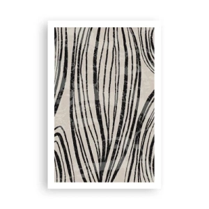 Plakat - Et spild af linjer - 61x91 cm