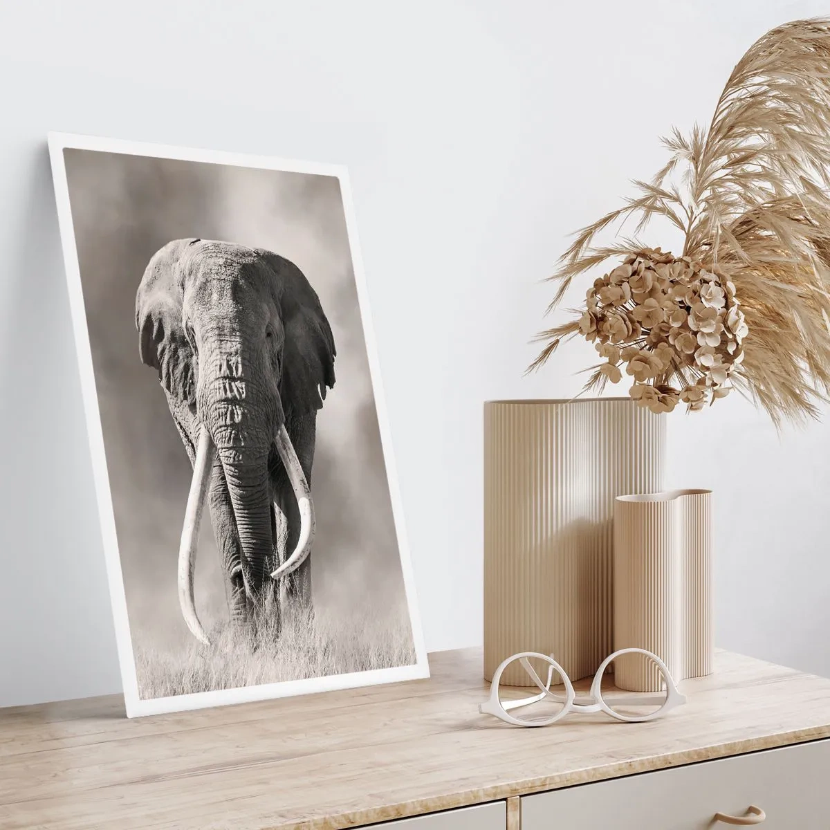 Plakat - Afrikansk patriark - 40x50 cm