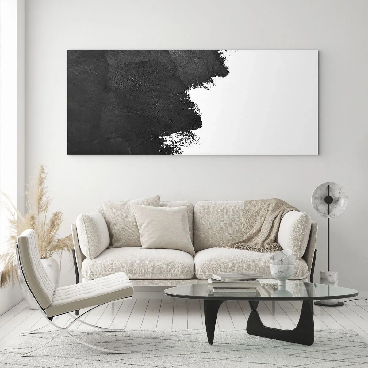 Billede på glas - Elementer: jord - 100x40 cm
