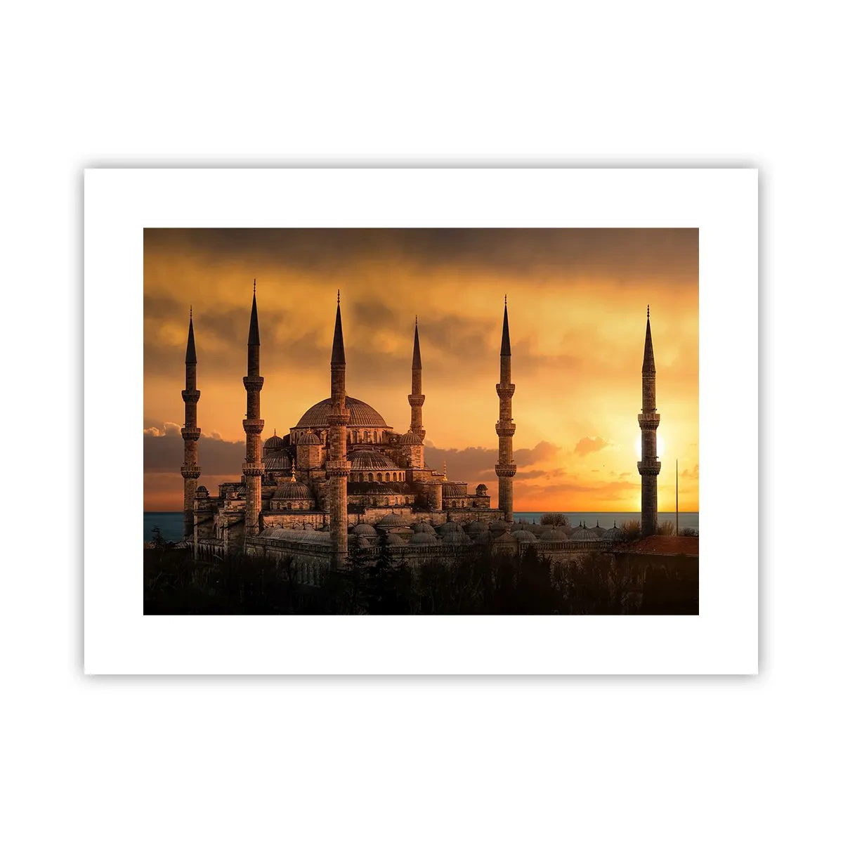 Plakat - Gud er stor - 40x30 cm