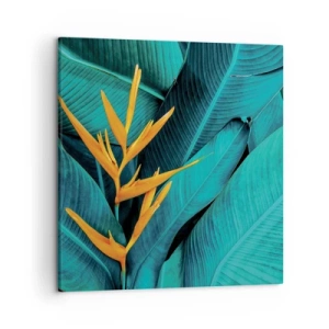 Lærredstryk - Billede på lærred - Edens blomst - 50x50 cm