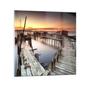 Billede på glas - Autentisk, ikke en turistattrapp - 30x30 cm