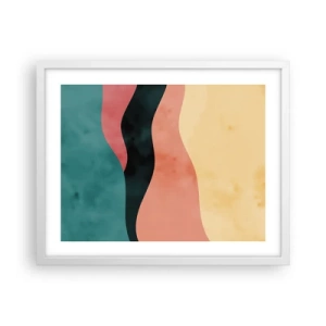 Plakat i hvid ramme - Kompatibel manglende overholdelse - 50x40 cm