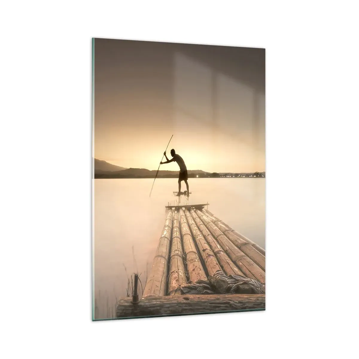 Billede på glas - Før du hviler - 80x120 cm