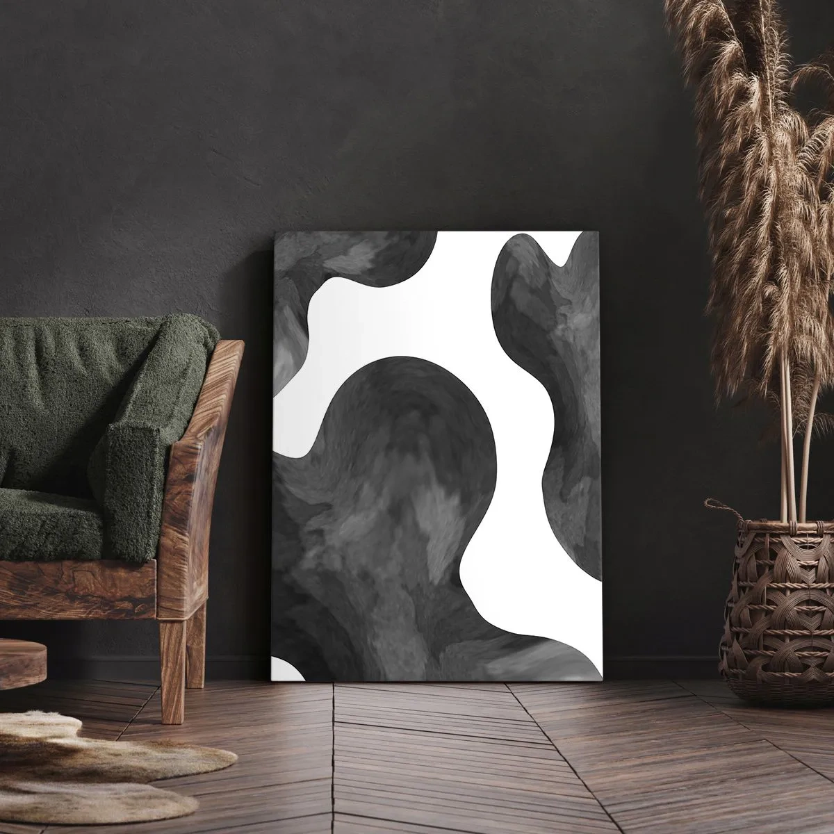 Lærredstryk - Billede på lærred - Mælkevejen - 45x80 cm
