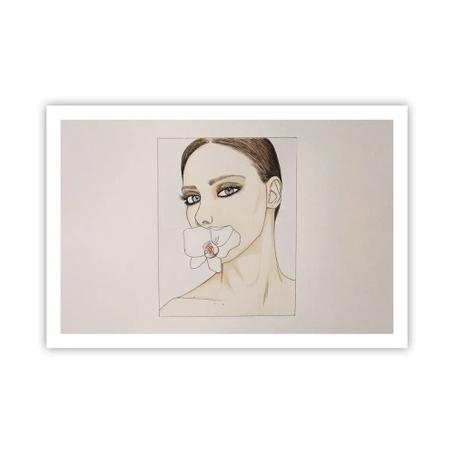 Plakat - Et symbol på elegance og skønhed - 91x61 cm
