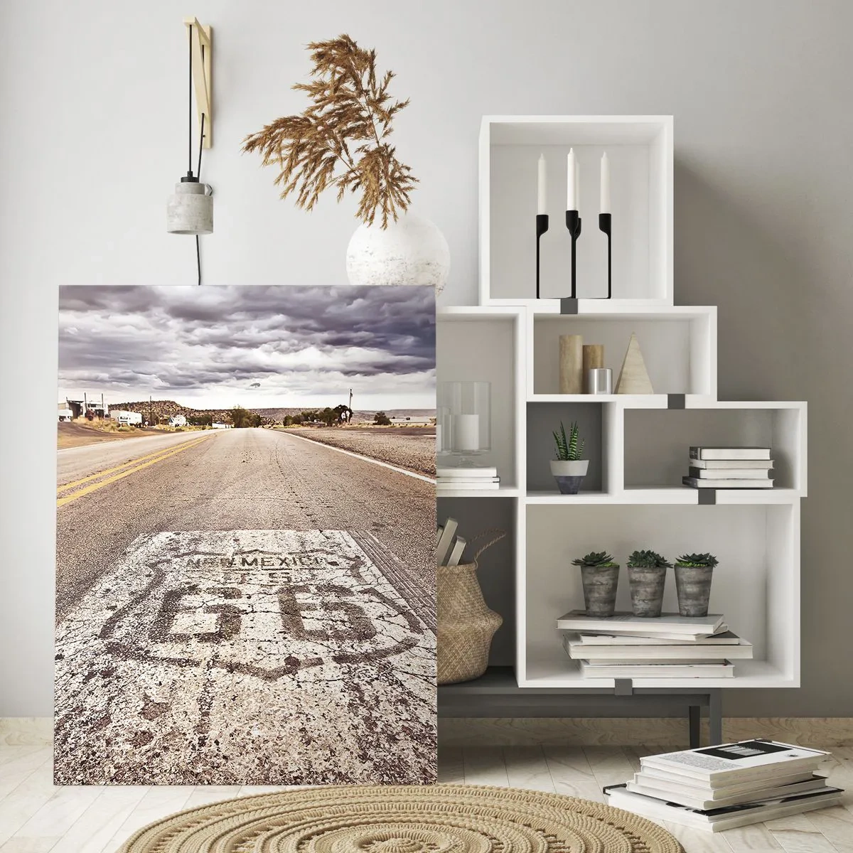Billede på glas - Mother Road - amerikansk legende - 50x70 cm