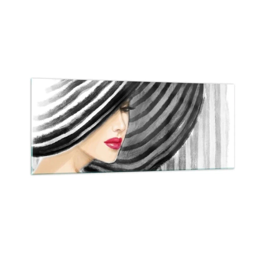 Billede på glas - Hvor kan jeg finde dig? - 100x40 cm