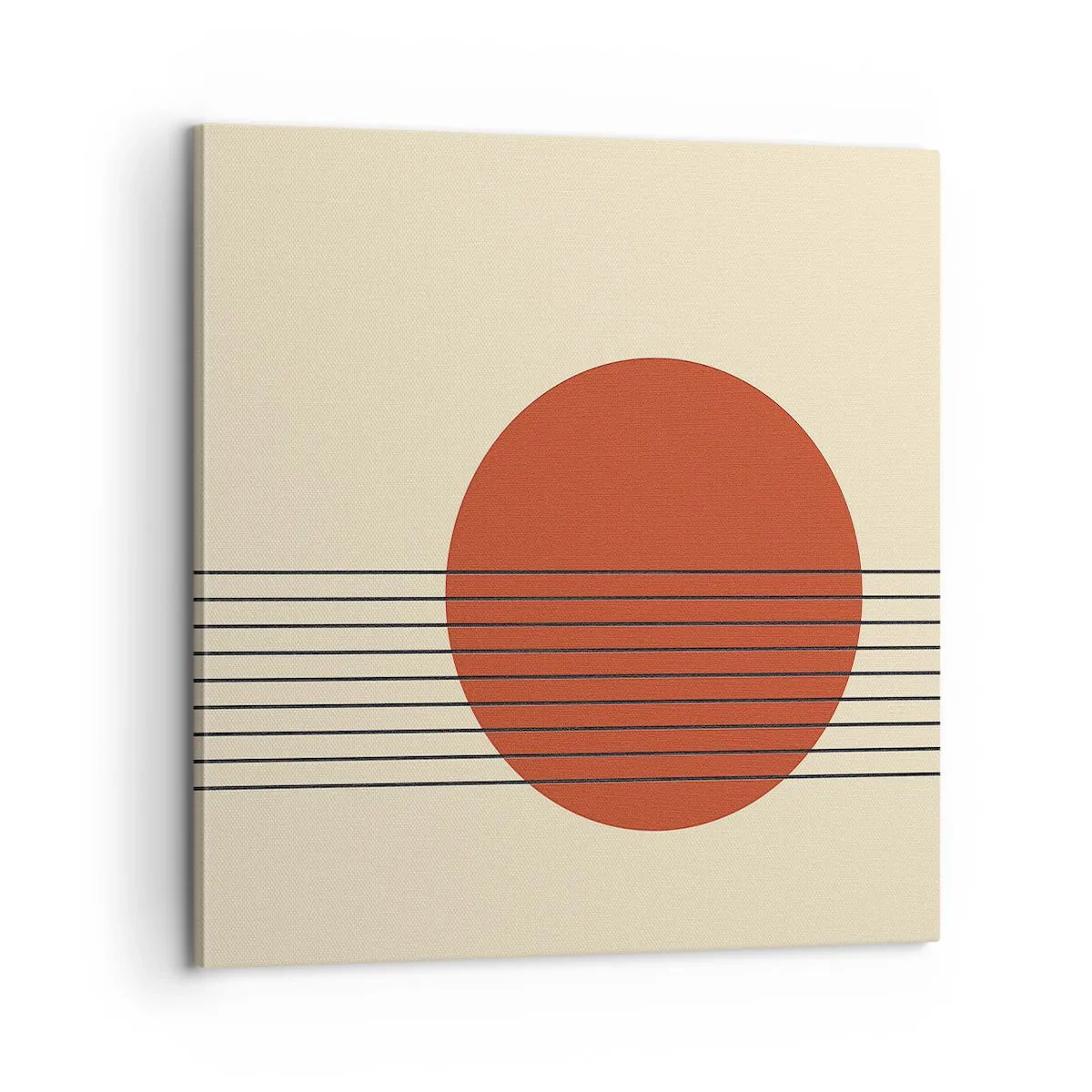 Lærredstryk - Billede på lærred - Og så videre - 60x60 cm