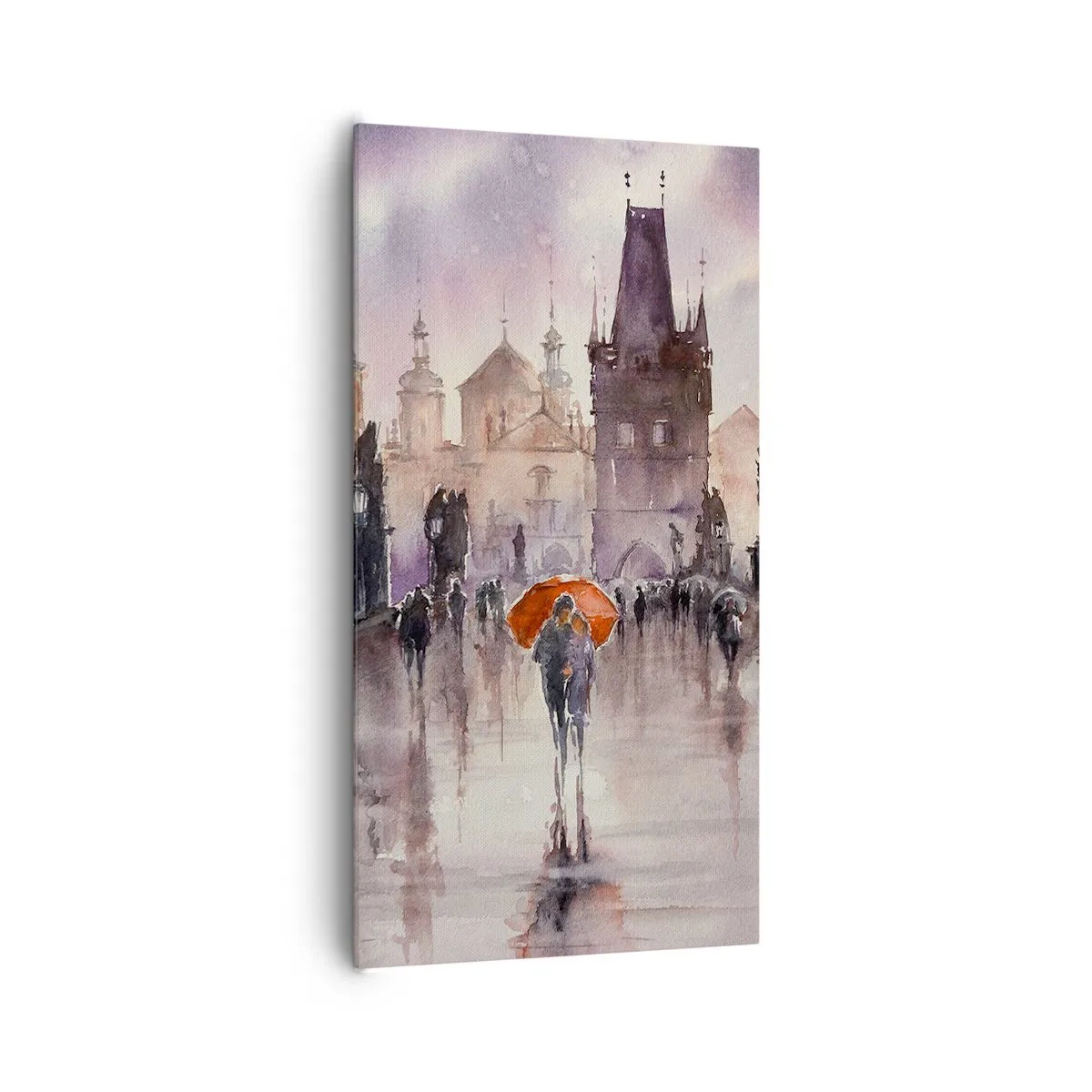 Lærredstryk - Billede på lærred - Folk forandrer sig ikke - 65x120 cm