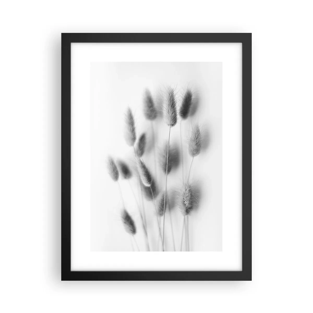 Plakat i sort ramme - Dens bløde græs - 30x40 cm