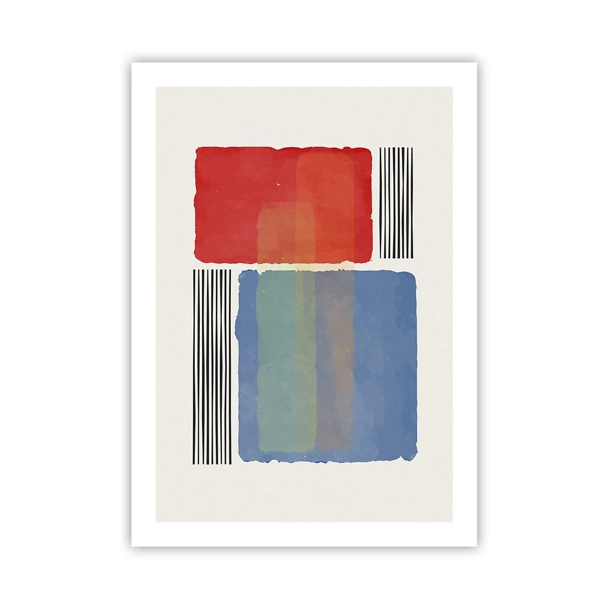 Plakat - Geometriens ånd og bogstav - 50x70 cm