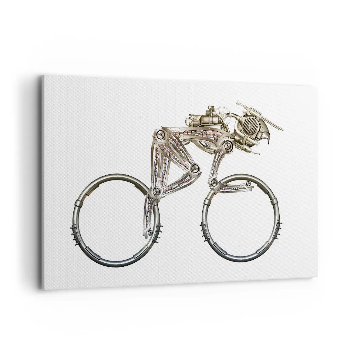 Lærredstryk - Billede på lærred - En fantastisk maskine - 120x80 cm