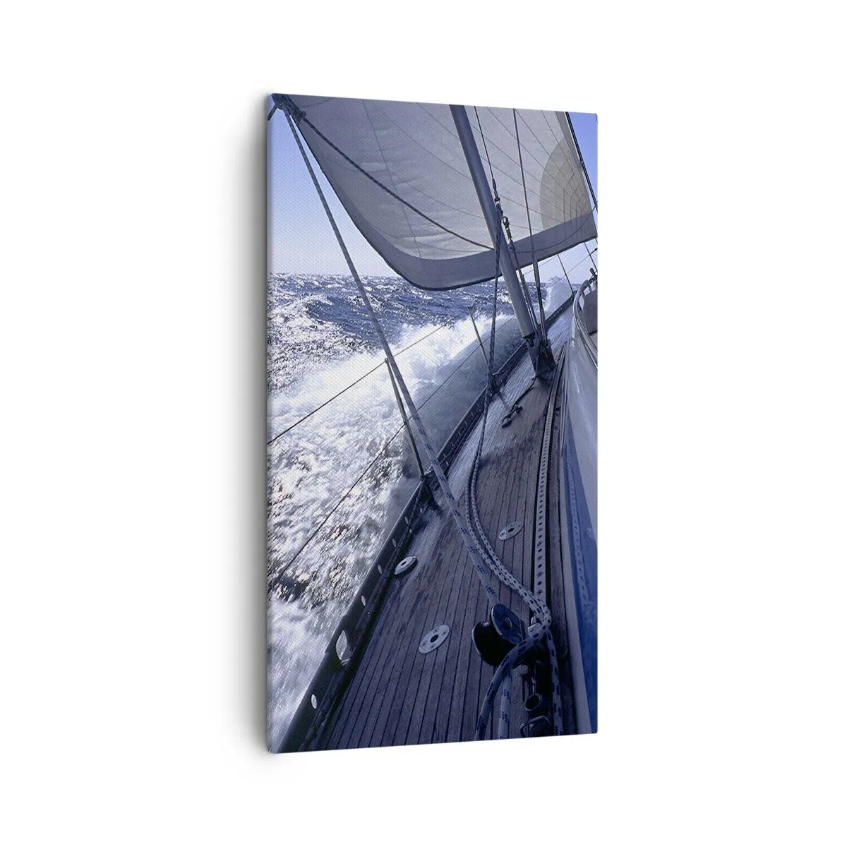 Lærredstryk - Billede på lærred - Jeg ved, hvad det vil sige at være en fugl - 45x80 cm