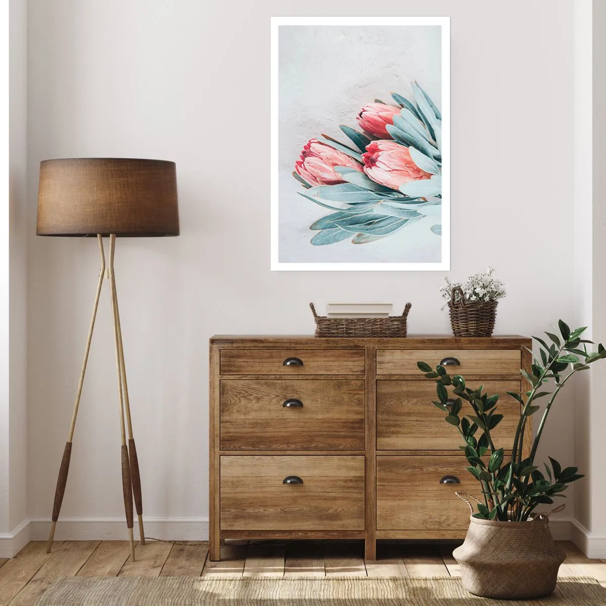 Plakat - Skammer sig over deres egen skønhed - 30x40 cm
