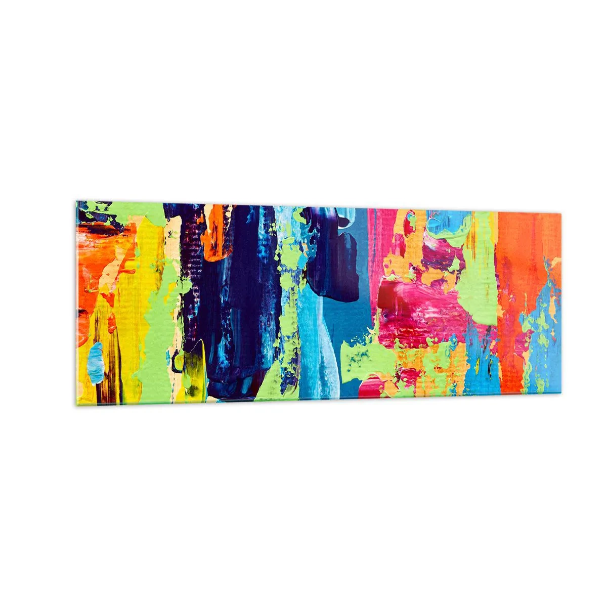 Billede på glas - Livet er smukt! - 140x50 cm