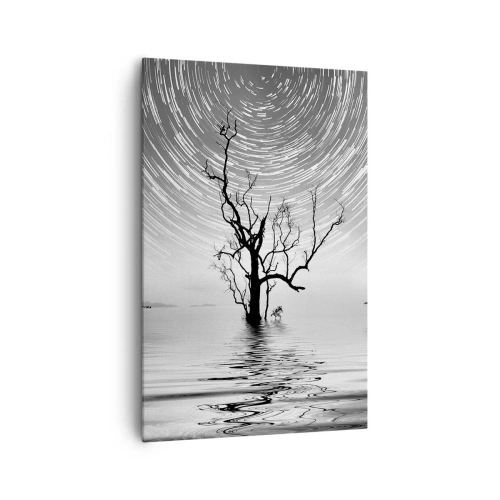 Lærredstryk - Billede på lærred - En natursymfoni - 80x120 cm