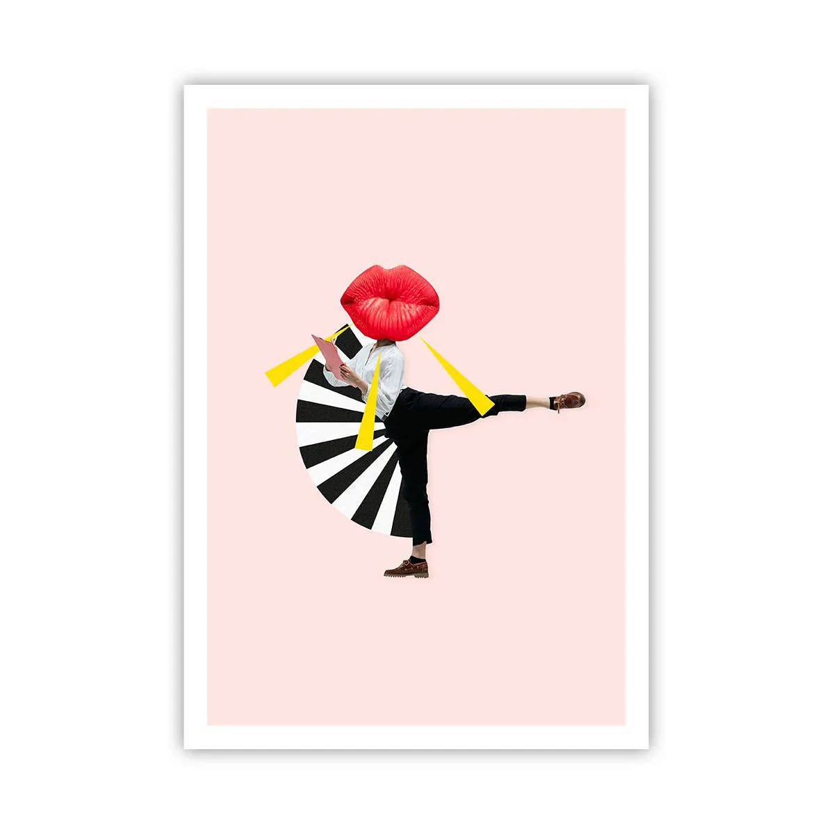 Plakat - Surrealistisk popkunst - 70x100 cm