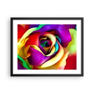 Plakat i sort ramme - Dette er umuligt - 50x40 cm