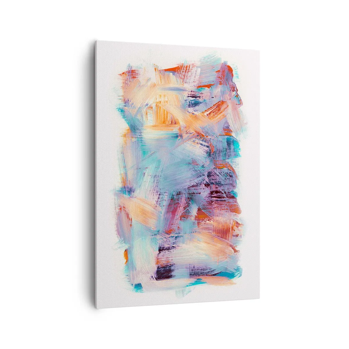 Lærredstryk - Billede på lærred - Farverigt rod - 70x100 cm