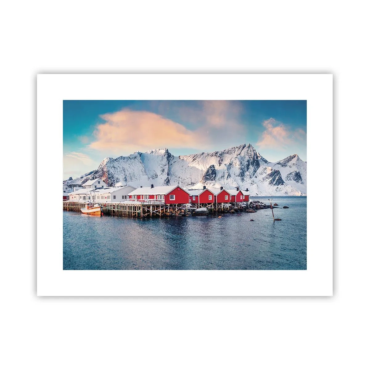 Plakat - Nordlig tilbagetrækning - 40x30 cm