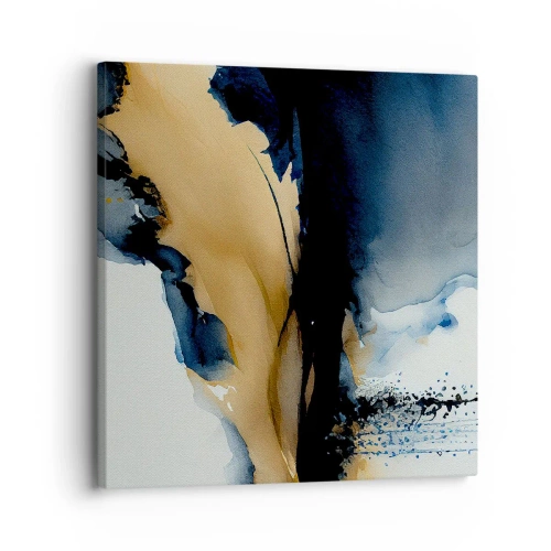 Lærredstryk - Billede på lærred - Bag sløret - 30x30 cm