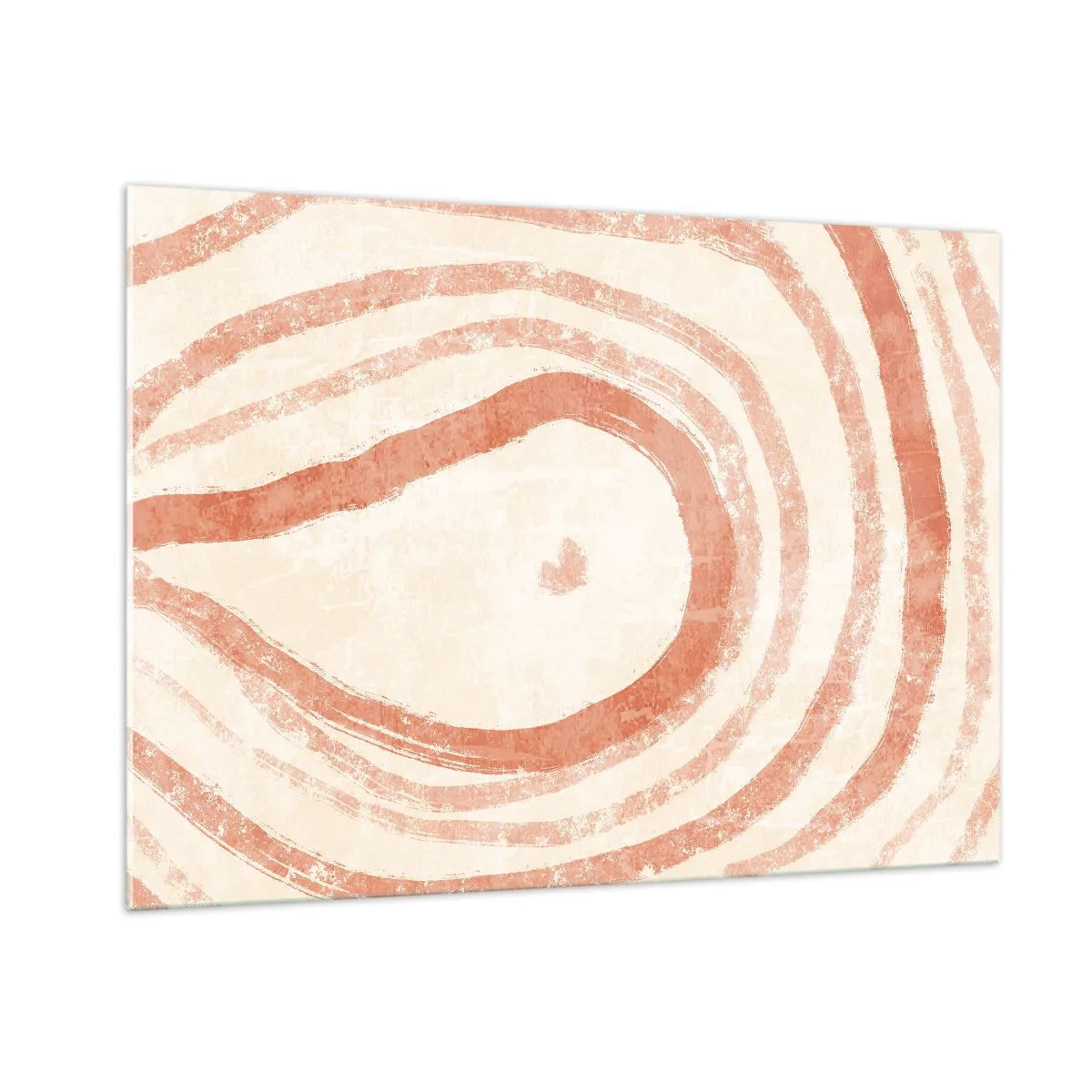 Billede på glas - Koralcirkler - komposition - 100x70 cm
