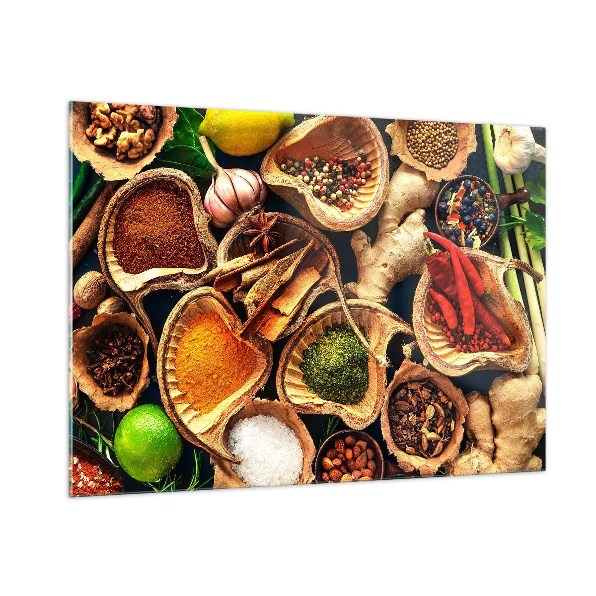 Billede på glas - Tag, hvad du vil have - 100x70 cm