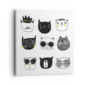 Lærredstryk - Billede på lærred - Alle andre - 40x40 cm