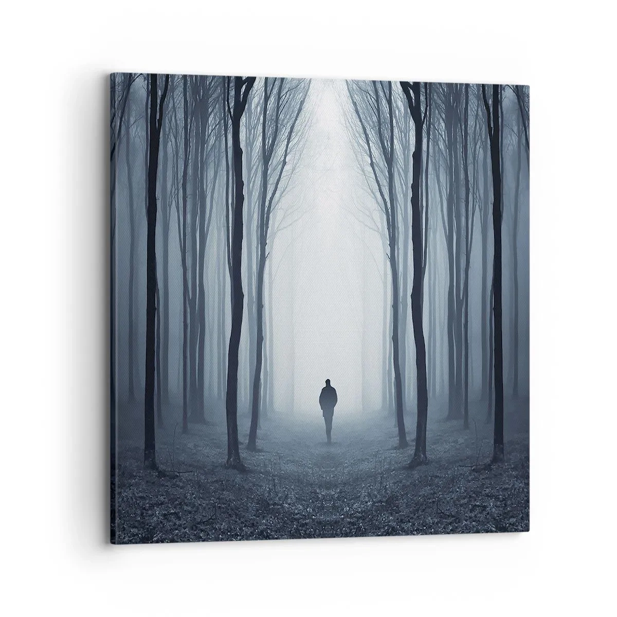 Lærredstryk - Billede på lærred - Og alt sammen ganske enkelt - 70x70 cm