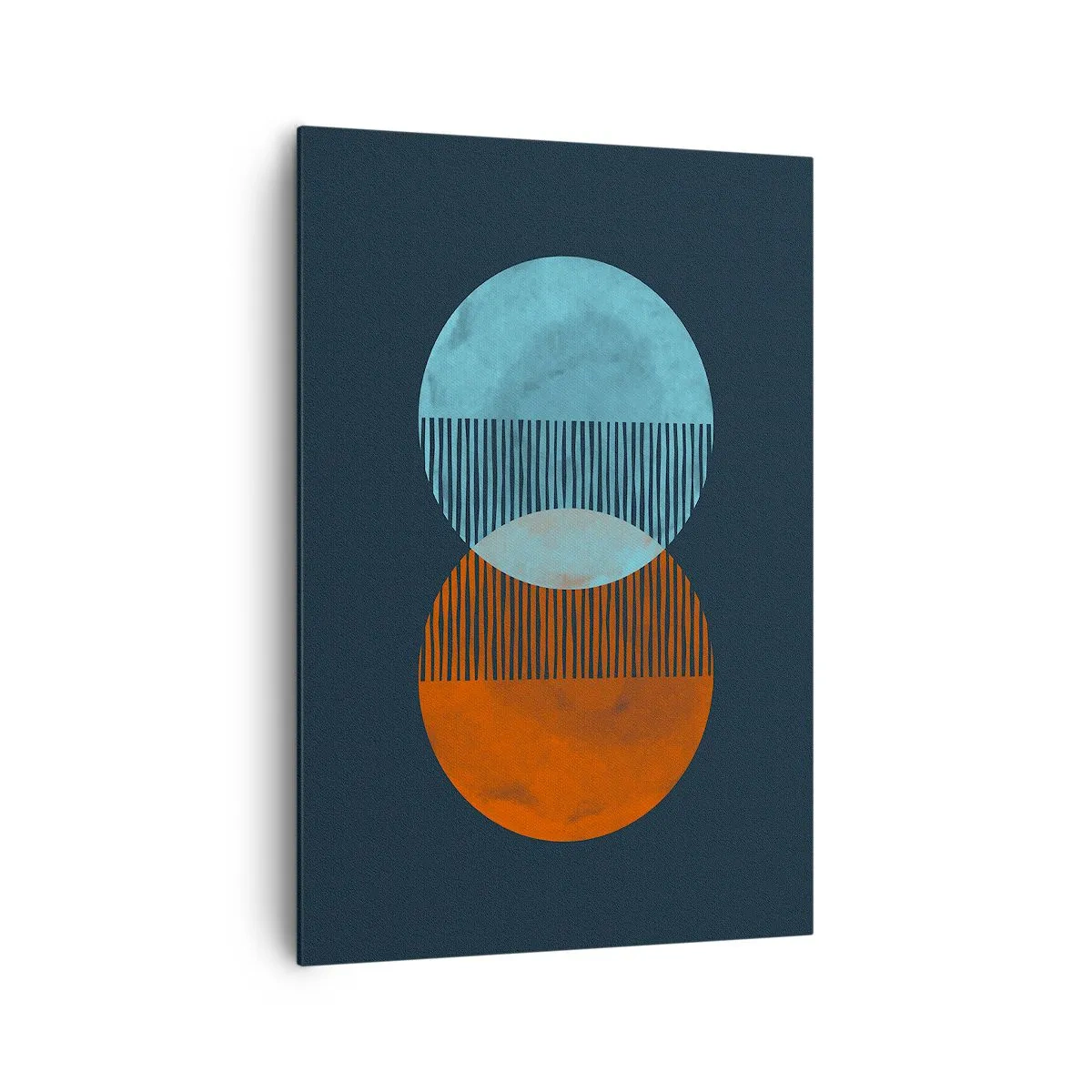 Lærredstryk - Billede på lærred - Astronomisk fantasi - 70x100 cm