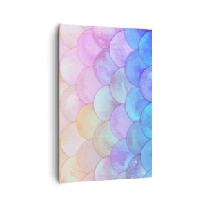 Lærredstryk - Billede på lærred - Perleskaller - 80x120 cm