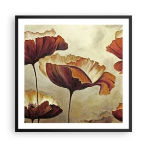 Plakat i sort ramme - Marker - 60x60 cm