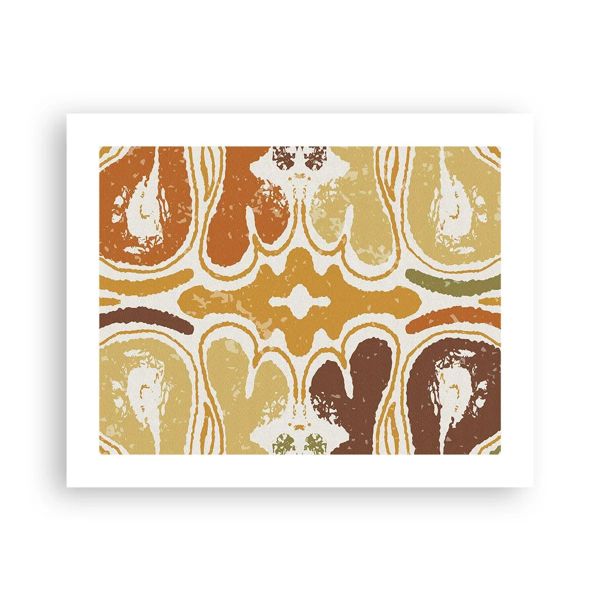 Plakat - Sentimental abstraktion - 50x40 cm