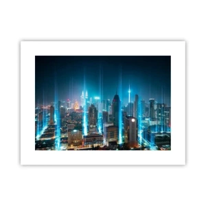 Plakat - Berlin til himlen - 40x30 cm