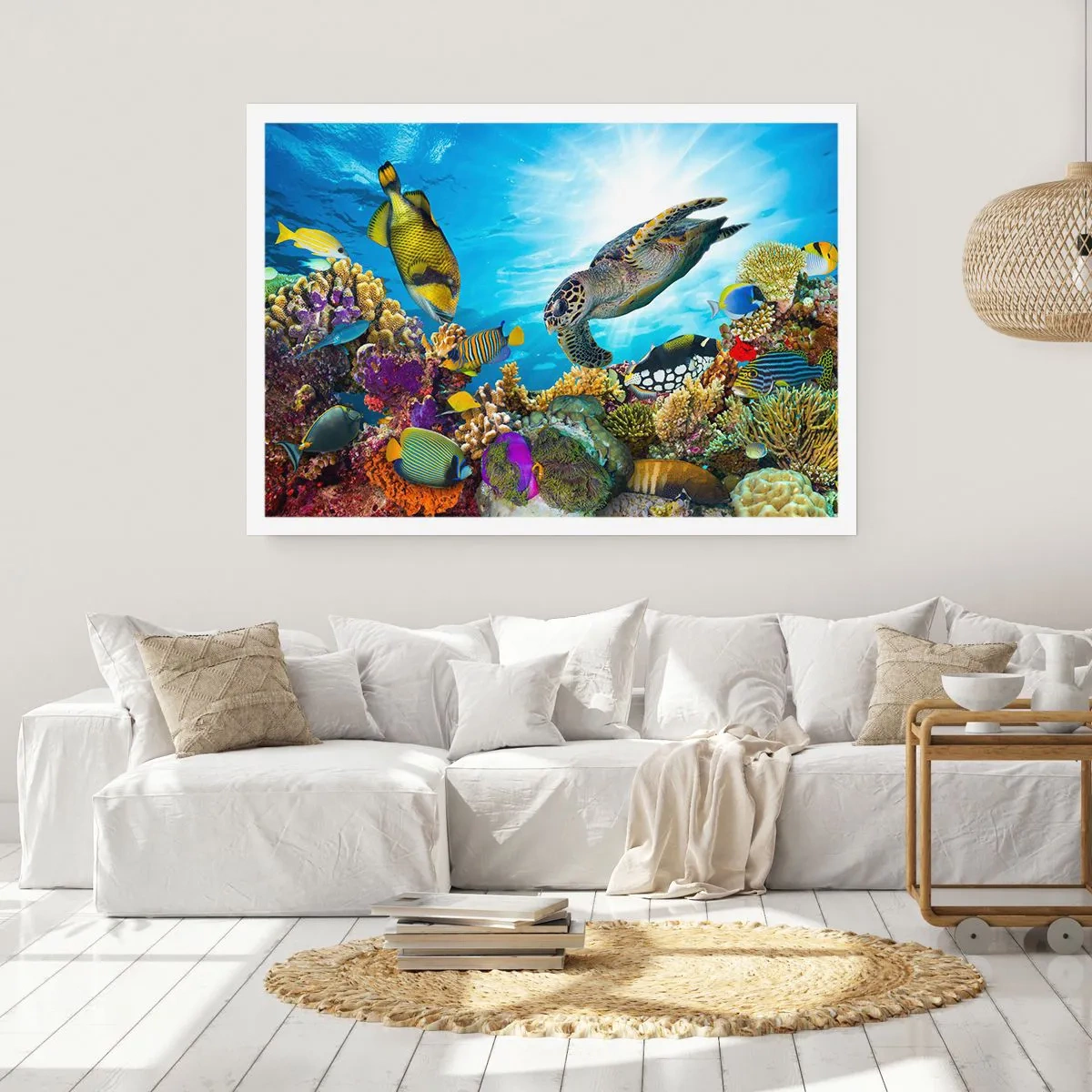 Plakat - Koralpromenade - 40x30 cm
