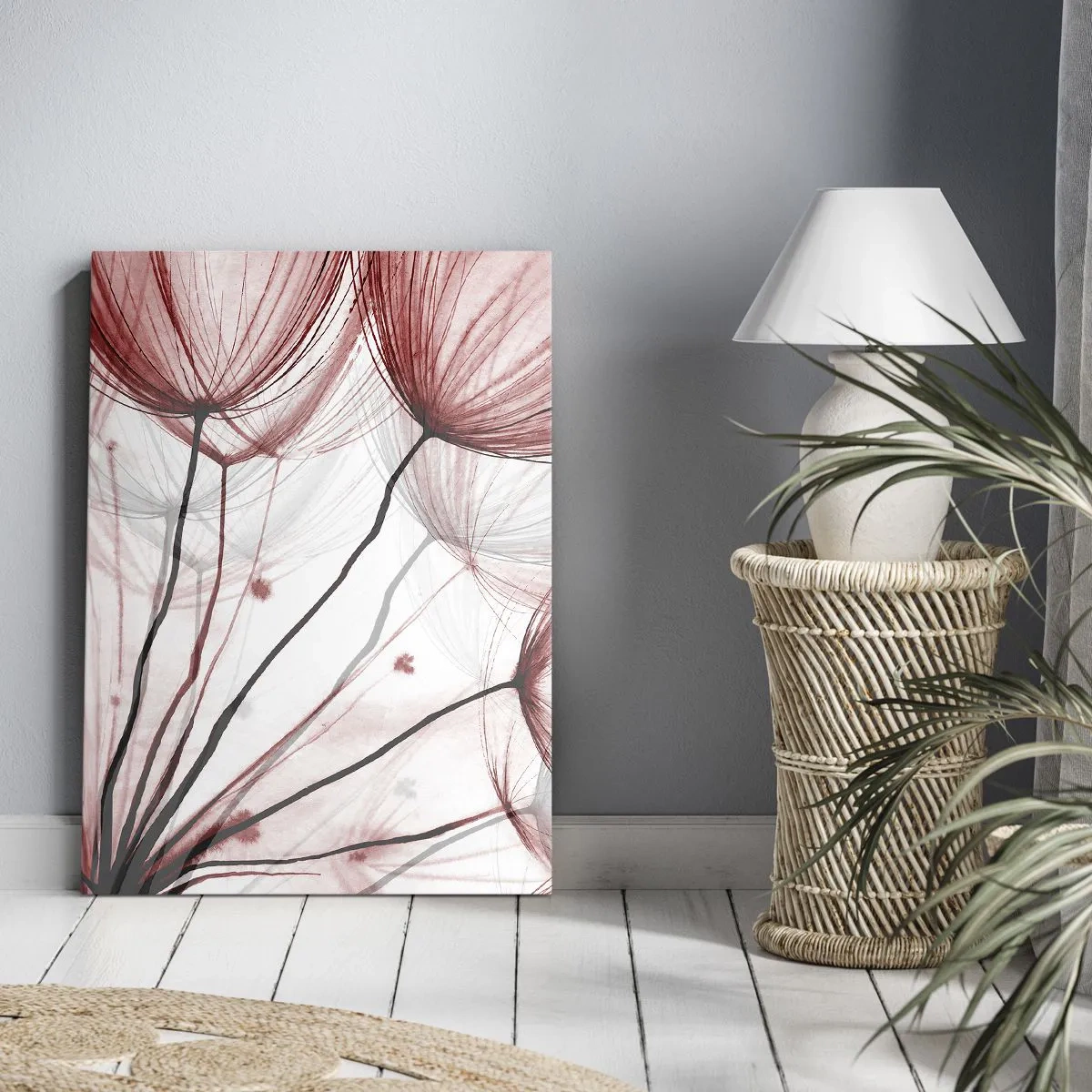 Lærredstryk - Billede på lærred - Før afgang - 55x100 cm